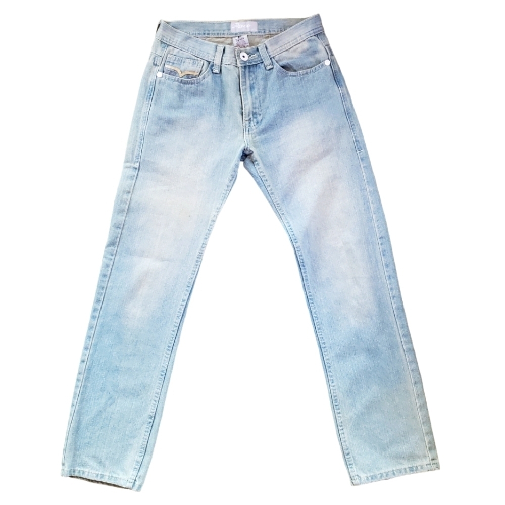 Paco Rabanne Men's Slim Fit Straight-Leg Stone Washed Jeans Size 29x30